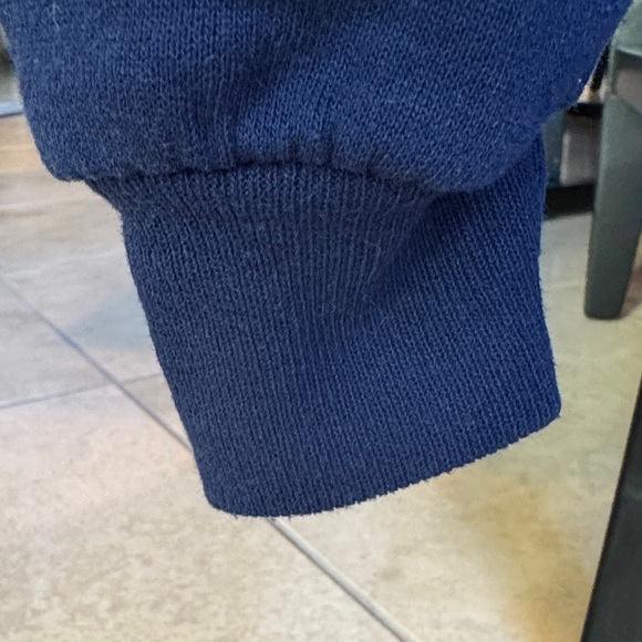 Vintage Navy Blue Duck Print Womens Sweater - Picture 11 of 11